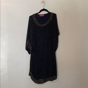Beaded mimidress by Pookie & Sebastian. Size small